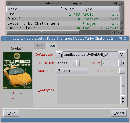Lotus Turbo Challenge 2 setup